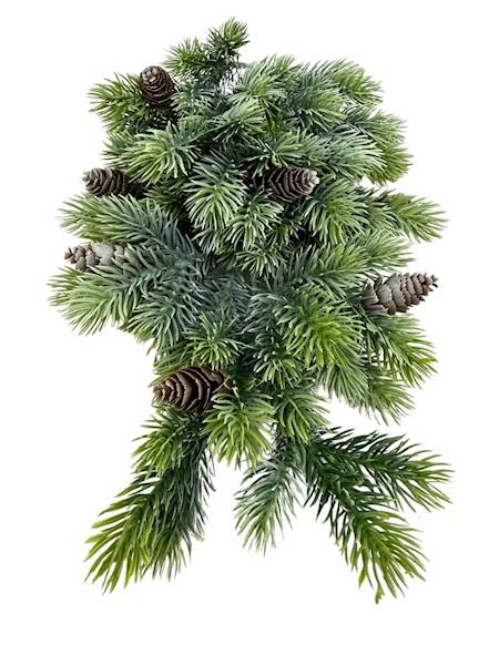 Jodła z szyszkami galązka 60 cm