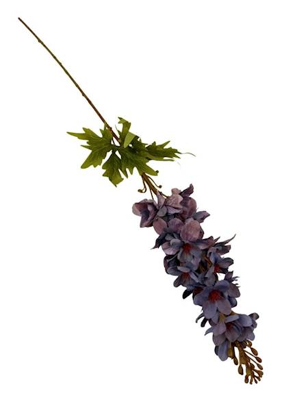 Ostróżka gałązka 86 cm jasny/ brudny fiolet