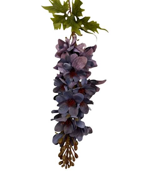 Ostróżka gałązka 86 cm jasny/ brudny fiolet