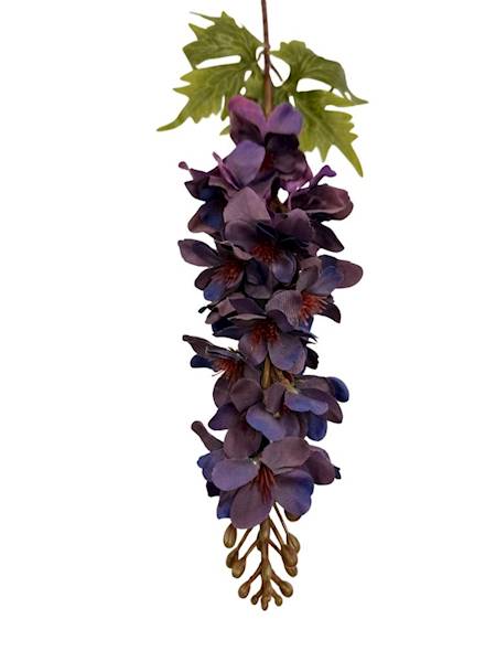 Ostróżka gałązka 86 cm brudny fiolet