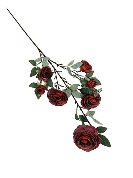 Róża gałązka 90 cm ceglana