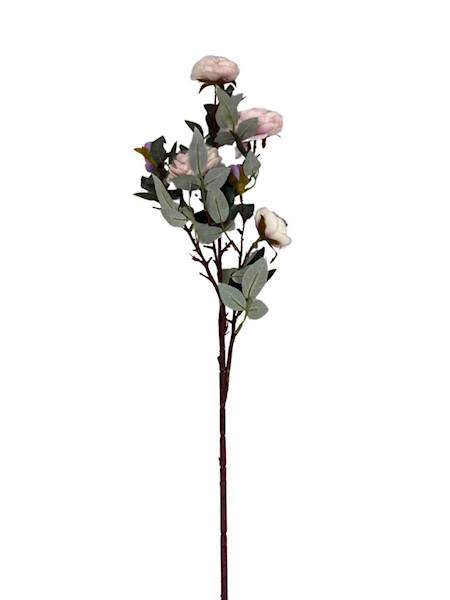 Róża gałązka 90 cm jasny róż i fiolet