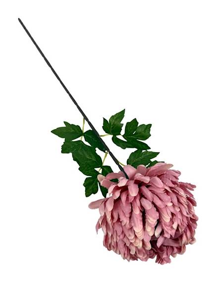 Chryzantema gałązka 76 cm różowa