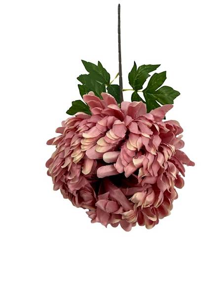 Chryzantema gałązka 76 cm różowa