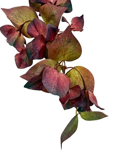 Gałązka jesienna 75 cm bordo