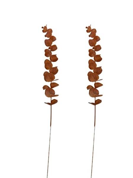 Eukaliptus gałązka 50 cm pomarańcz 2 SZTUKI