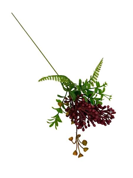 Dodatek kulki gałązka 36 cm bordo 2 SZTUKI