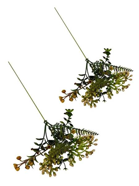 Dodatek kulki gałązka 36 cm beż 2 SZTUKI