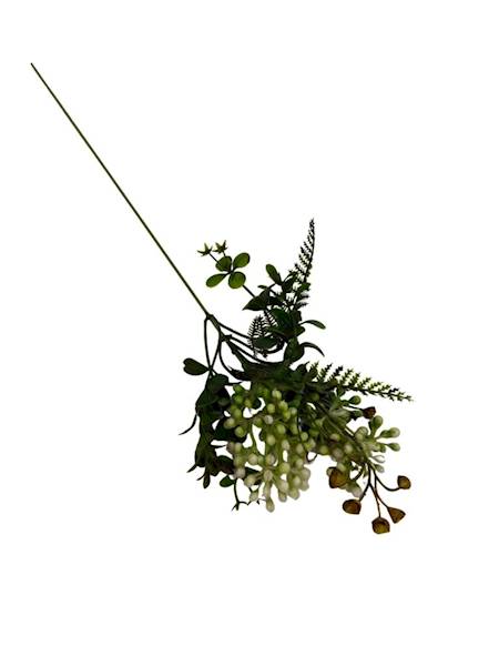 Dodatek kulki gałązka 36 cm biały 2 SZTUKI