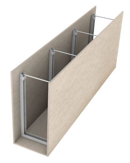 Szalunek wieńca ST 17,5*40*125 cm ze spodem XXL