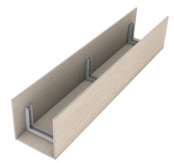 Szalunek wieńca ST 24*45*125 cm ze spodem