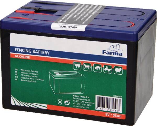 Bateria Alkaliczna, 9v 55ah