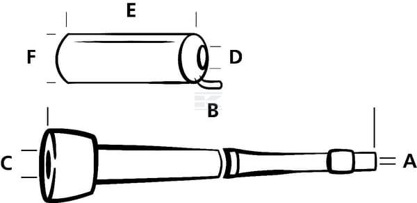 Gumy strzykowe, 8 mm Farma