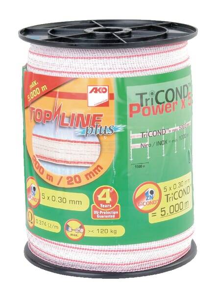 Taśma Ogrodzeniowa Top Line Plus, 20 Mm X 200 M