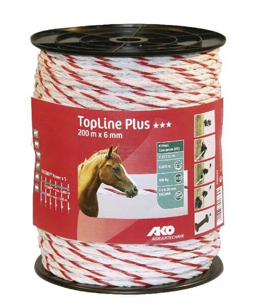 Linka Top Line, 6 Mm, 200 M