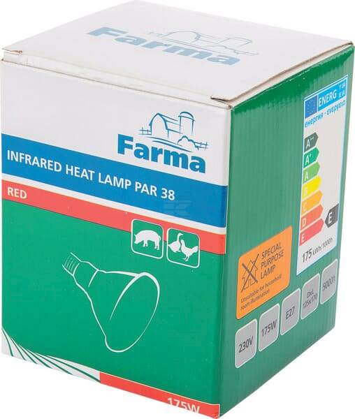 Promiennik Par 175w Czerwony