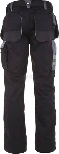 Spodnie Monterskie Original, Czarno/Szare 2xl