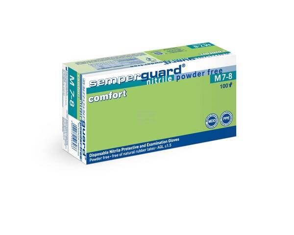 Rękawice Nitrylowe Comfort M