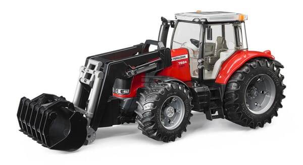 Ciągnik Massey Ferguson 7600 Z Ładowaczem