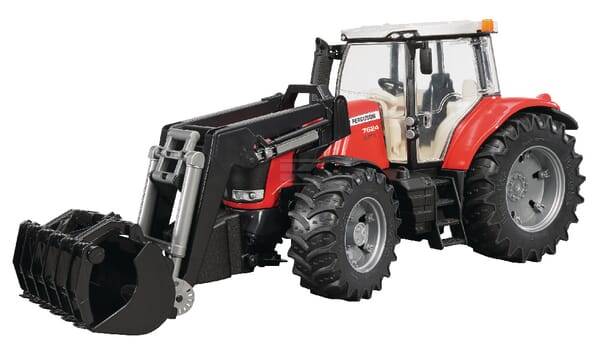 Ciągnik Massey Ferguson 7600 Z Ładowaczem