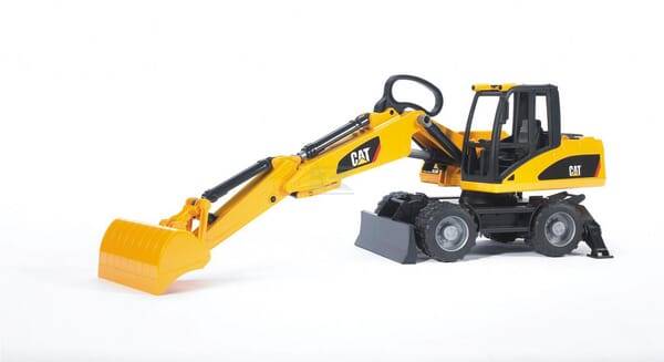 Koparka Caterpillar Na Kołach