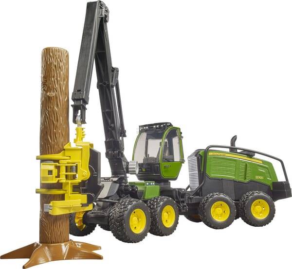 Kombajn Zrębowy John Deere 1270g Z Drzewem