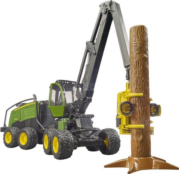 Kombajn Zrębowy John Deere 1270g Z Drzewem
