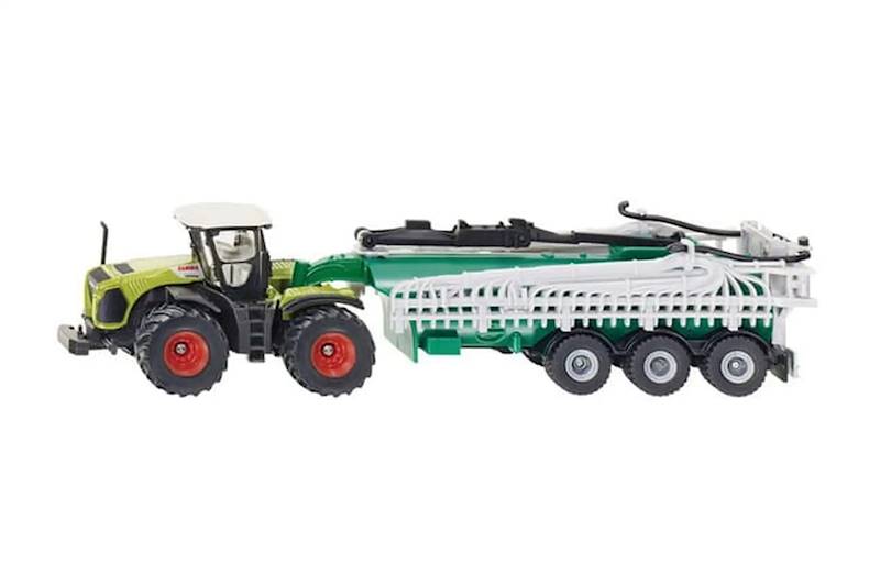 Ciągnik Claas Xerion + Wóz Asenizacyjny