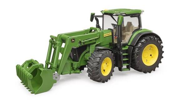 CIĄGNIK JOHN DEERE 7R Z ŁADOWA