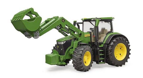 CIĄGNIK JOHN DEERE 7R Z ŁADOWA