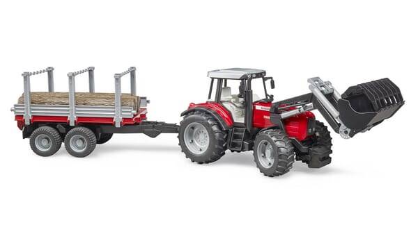 Ciągnik Massey Ferguson 7480 Z Ładowaczem Czołowym