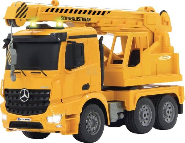 Ciężarówka Mercedes Benz Arocs Dźwig Zdalnie Stero