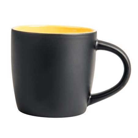  Kubek Boston cza\Żół matowy 290ml grawer