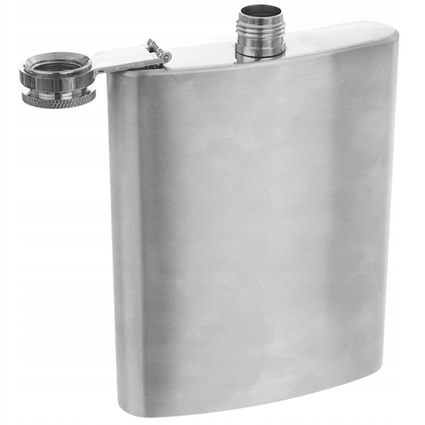 Piersiówka STALOWA 240 ml