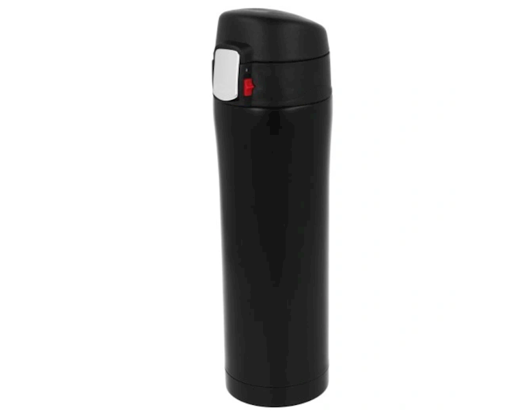 Kubek  termos- czarny, 450 ml z grawerem