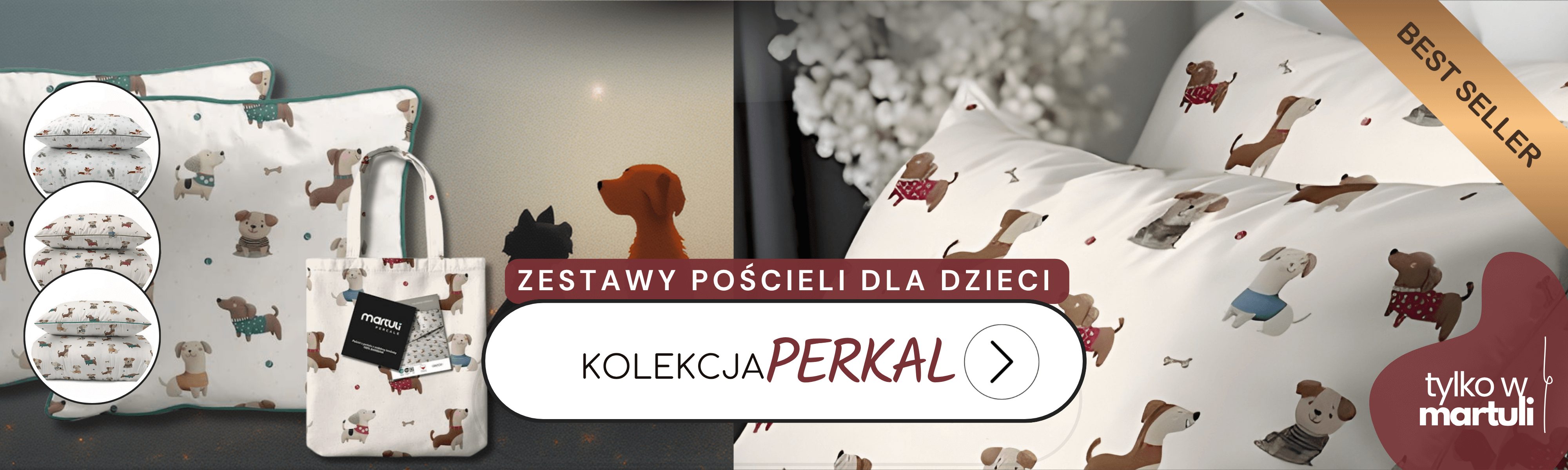 Perkal pościele dla dzieci