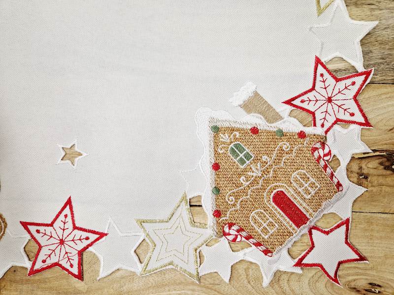 Bieżnik świąteczny 943 85x85