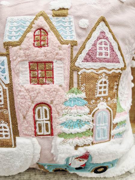 Poszewka świąteczna 40x40 956 róż