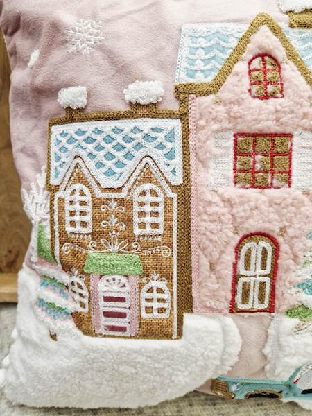 Poszewka świąteczna 40x40 956 róż