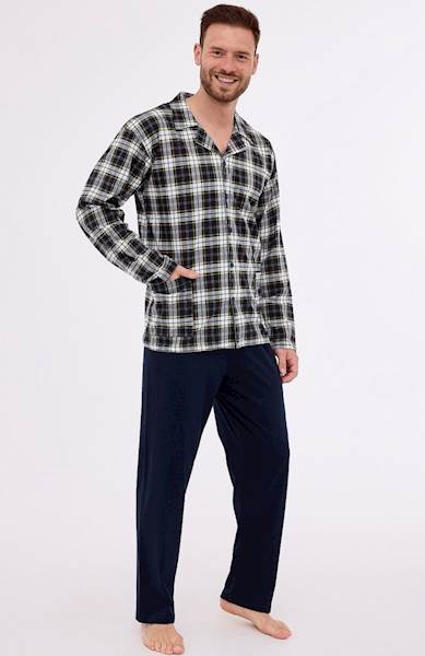 Piżama Cornette męska rozpinana 114/73 XXXL