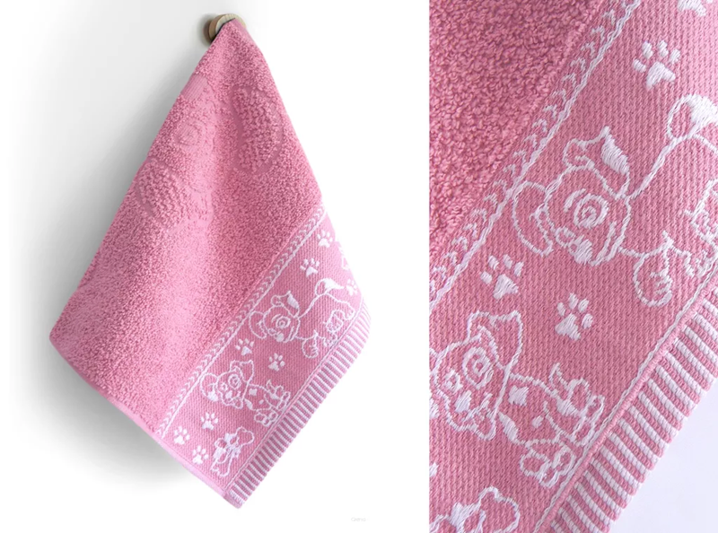 Ręcznik Greno 30x50 Pieski w akcji Rose
