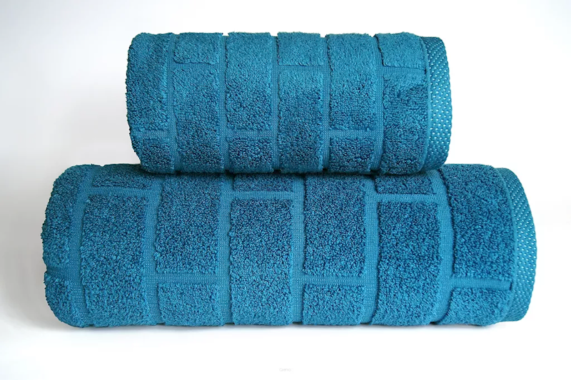 Ręcznik Greno Brick 70x140 Szmaragdowy