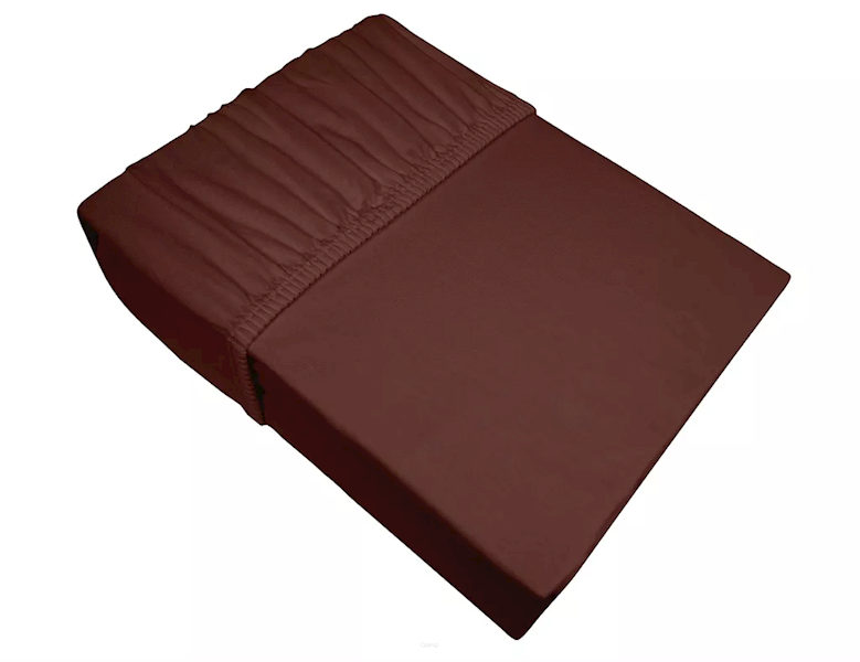 Prześcieradło Bielbaw Jersey 180x200 021 brąz