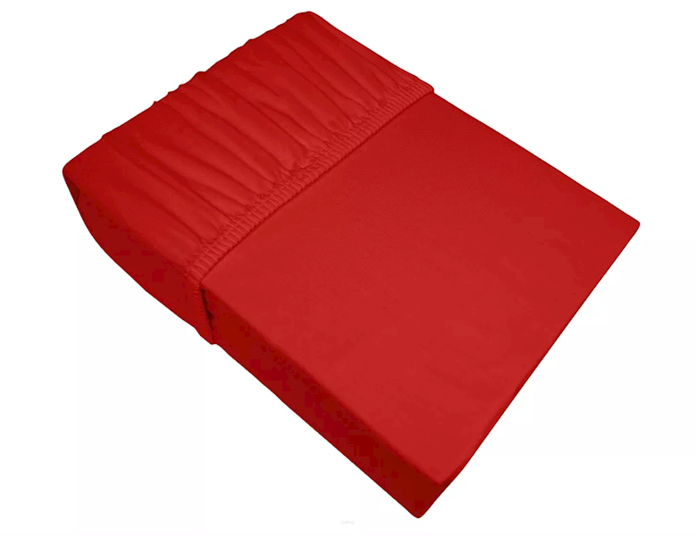 Prześcieradło Bielbaw Jersey 120x200 067 czerwony