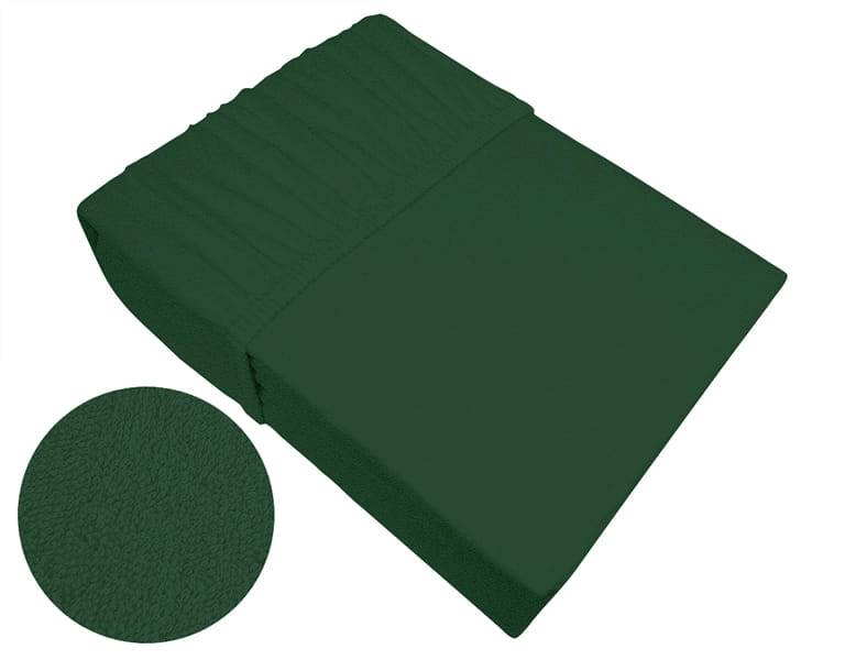 Prześcieradło Bielbaw Frotte 140x200 069 butelkowa zieleń