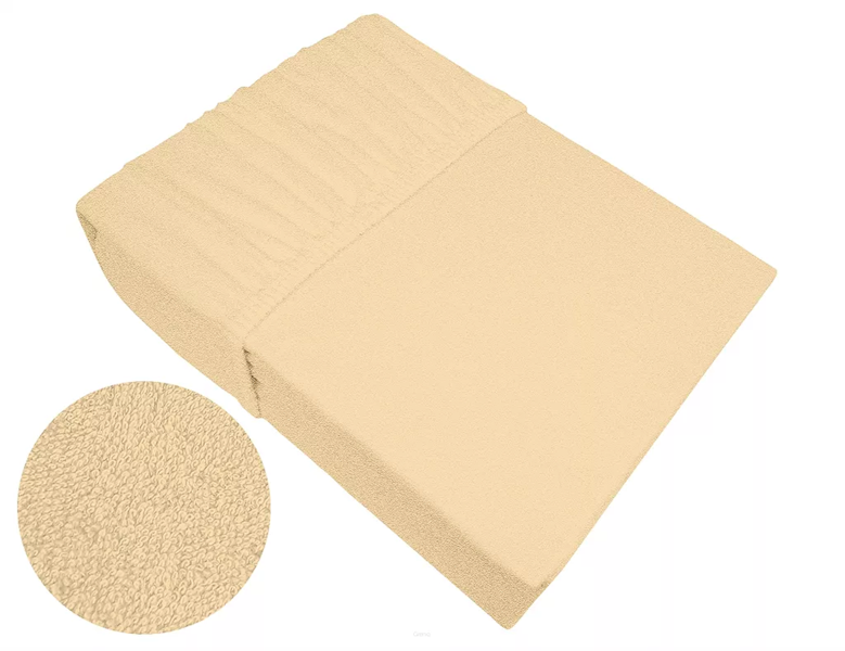 Prześcieradło Bielbaw Frotte 100x200 015 cappucino