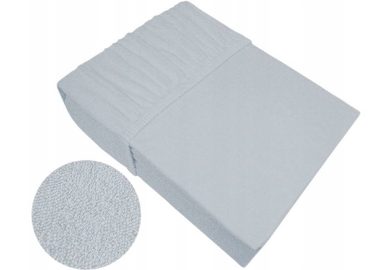 Prześcieradło Bielbaw Frotte 160x200 006 jasny popiel