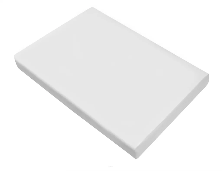 Prześcieradło Greno satynowe BEZ GUMKI 220x210 biały