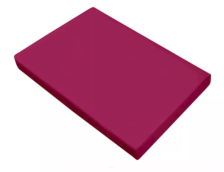 Prześcieradło Greno satynowe BEZ GUMKI 220x210 fuksja
