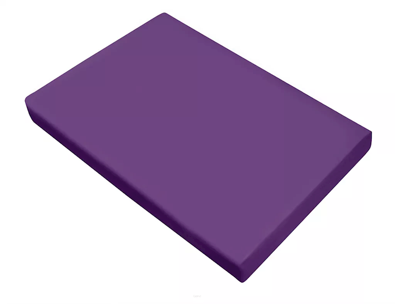 Prześcieradło Greno satynowe BEZ GUMKI 160x210 lila